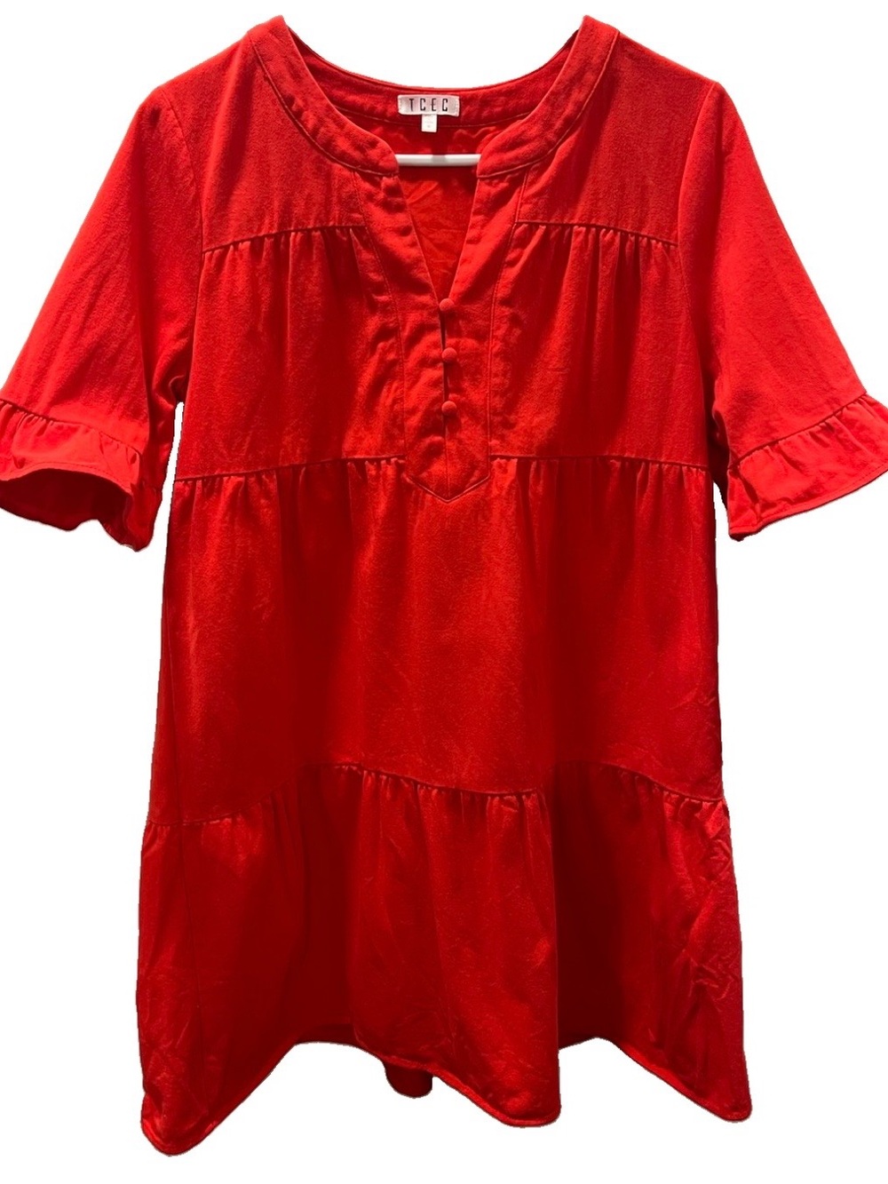 TCEC Tiered Mini Dress